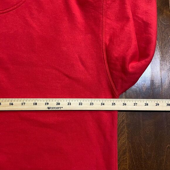 Starter Vintage 90s NCAA Ohio State Football Crewneck Sweatshirt Red Men's XL - Picture 8 of 9